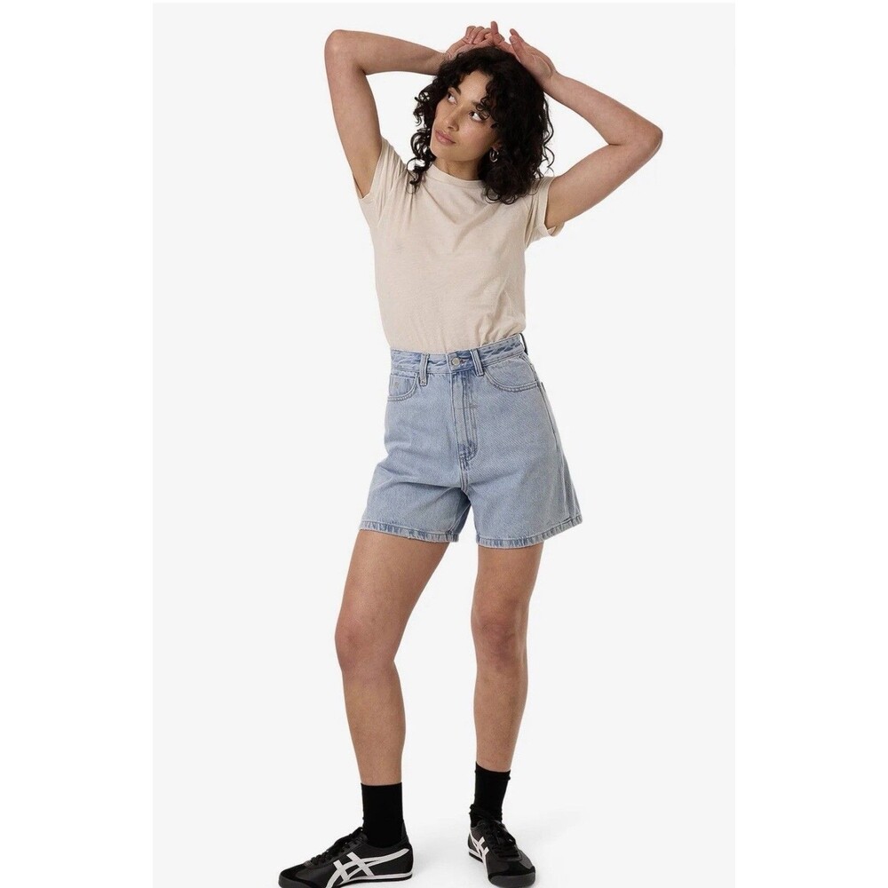 THRILLS Denim Koko Shorts High Rise Size 4 EUC